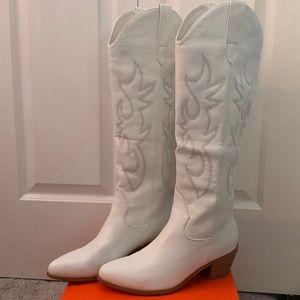 white western cowgirl boots size 9